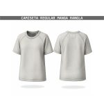 CAMISETA REGULAR MANGA RANGLA