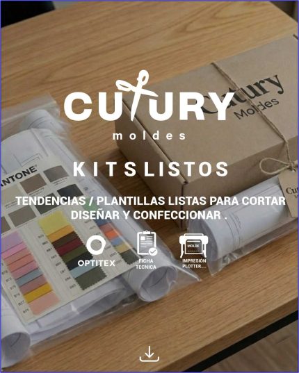 "KIT MOLDES ENVIOS GRATIS MOLDES EN FORMATO DXF COMPATIBLES CON OPTITEX IMPRESOS LISTOS PARA CORTAR"